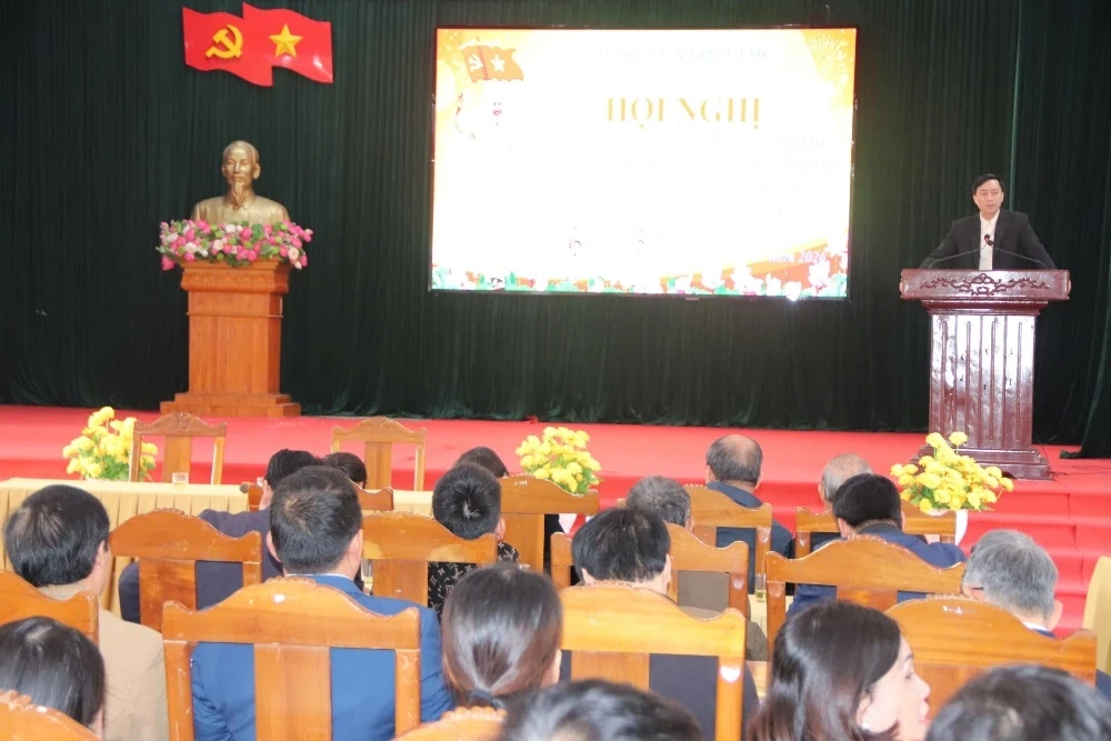 Xã Quý Lộc tổ chức sinh hoạt chi bộ điểm theo Chỉ thị 50-CT/TW