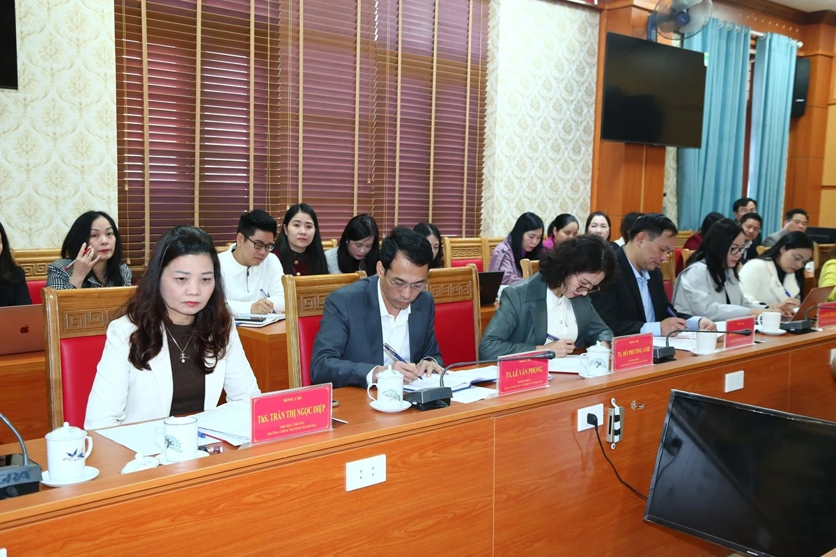 Trường Chính trị tỉnh Thanh Hóa: Đổi mới mạnh mẽ chương trình, phương pháp đào tạo và chuyển đổi số, đáp ứng yêu cầu trong giai đoạn mới