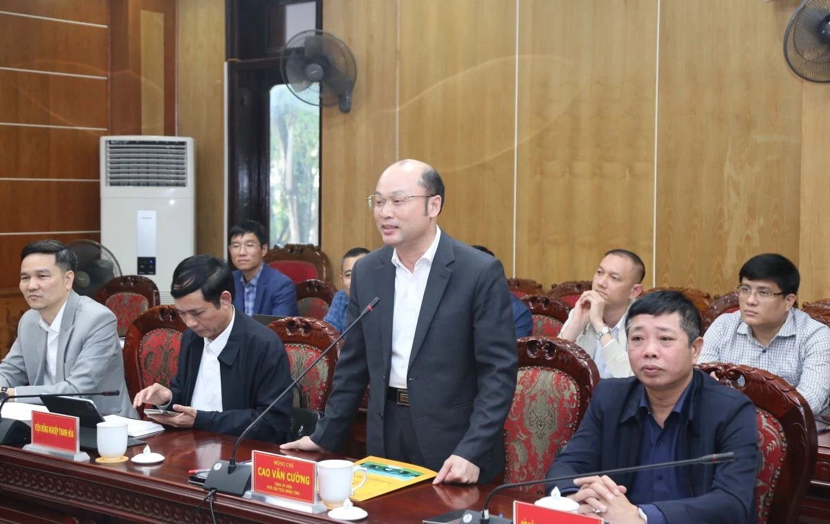 Tăng cường hợp tác giữa tỉnh Thanh Hóa và Trường Đại học Lâm nghiệp