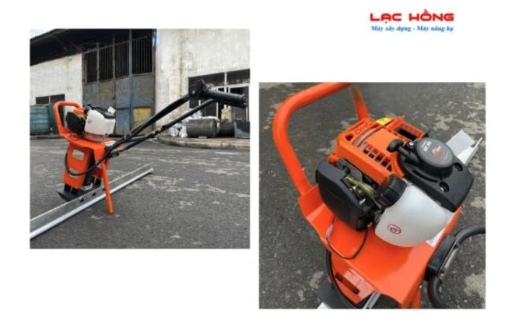 Máy đầm thước bê tông Lạc Hồng: Giải pháp thi công chuyên nghiệp năm 2026
