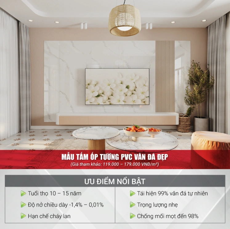 Top 5 loại tấm ốp tường tốt nhất 2026: Tính năng & Giá thành?