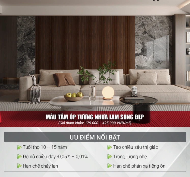 Top 5 loại tấm ốp tường tốt nhất 2026: Tính năng & Giá thành?