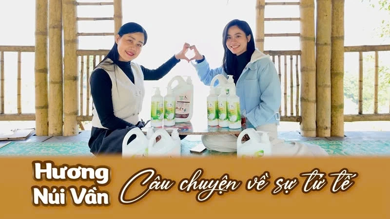 [REVIEW OCOP] Nước rửa chén Hương Núi Vần - Câu chuyện về sự tử tế