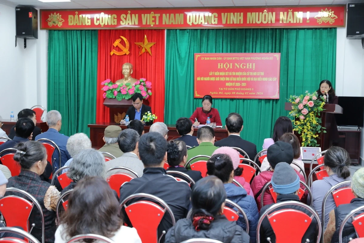 100% cử tri nơi cư trú thống nhất giới thiệu đồng chí Bí thư Tỉnh ủy Thanh Hóa Nguyễn Doãn Anh ứng cử Đại biểu Quốc hội khóa XVI