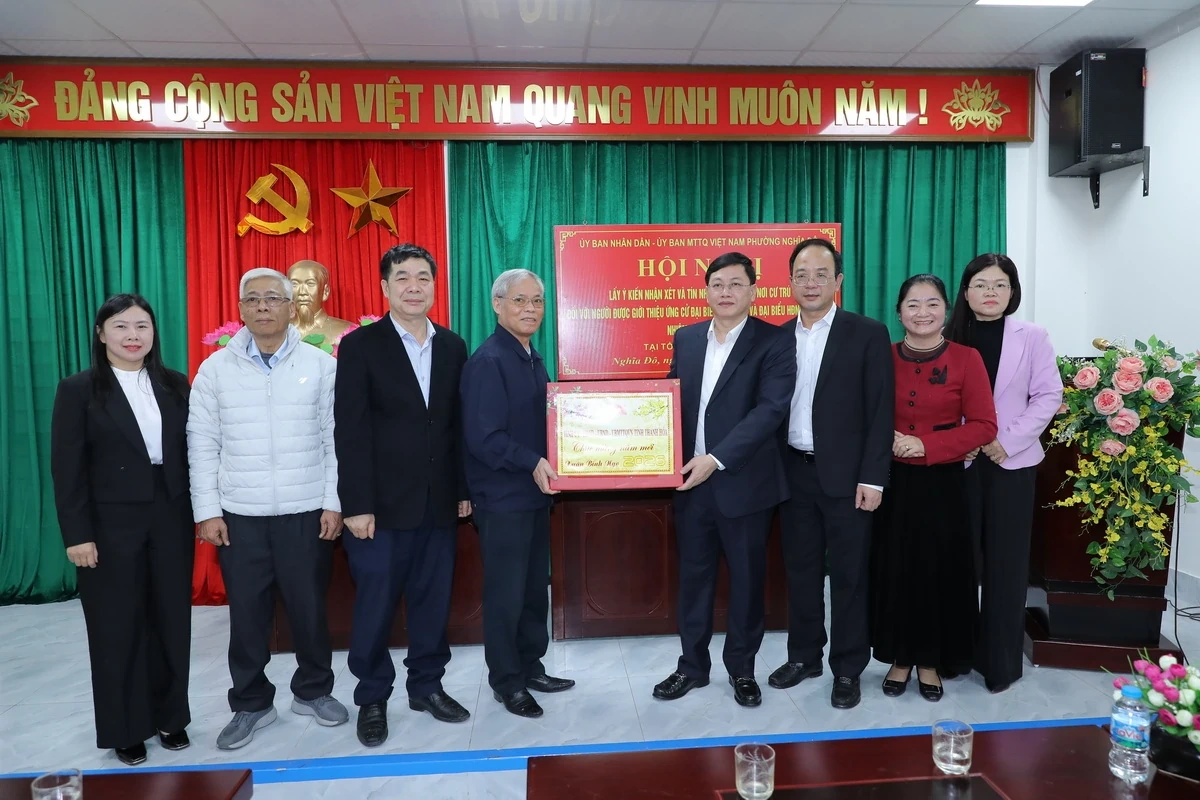 100% cử tri nơi cư trú thống nhất giới thiệu đồng chí Bí thư Tỉnh ủy Thanh Hóa Nguyễn Doãn Anh ứng cử Đại biểu Quốc hội khóa XVI