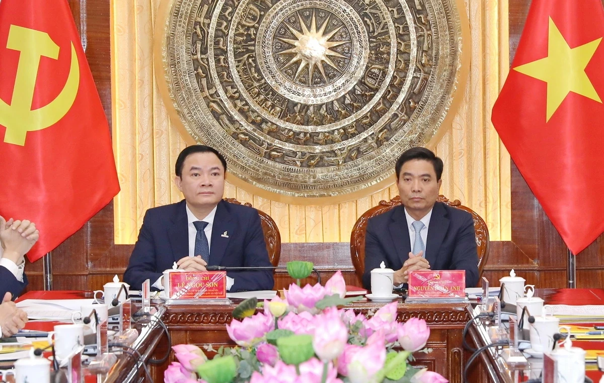 Tỉnh Thanh Hóa ký kết thỏa thuận hợp tác với Tập đoàn Công nghiệp - Năng lượng Quốc gia Việt Nam