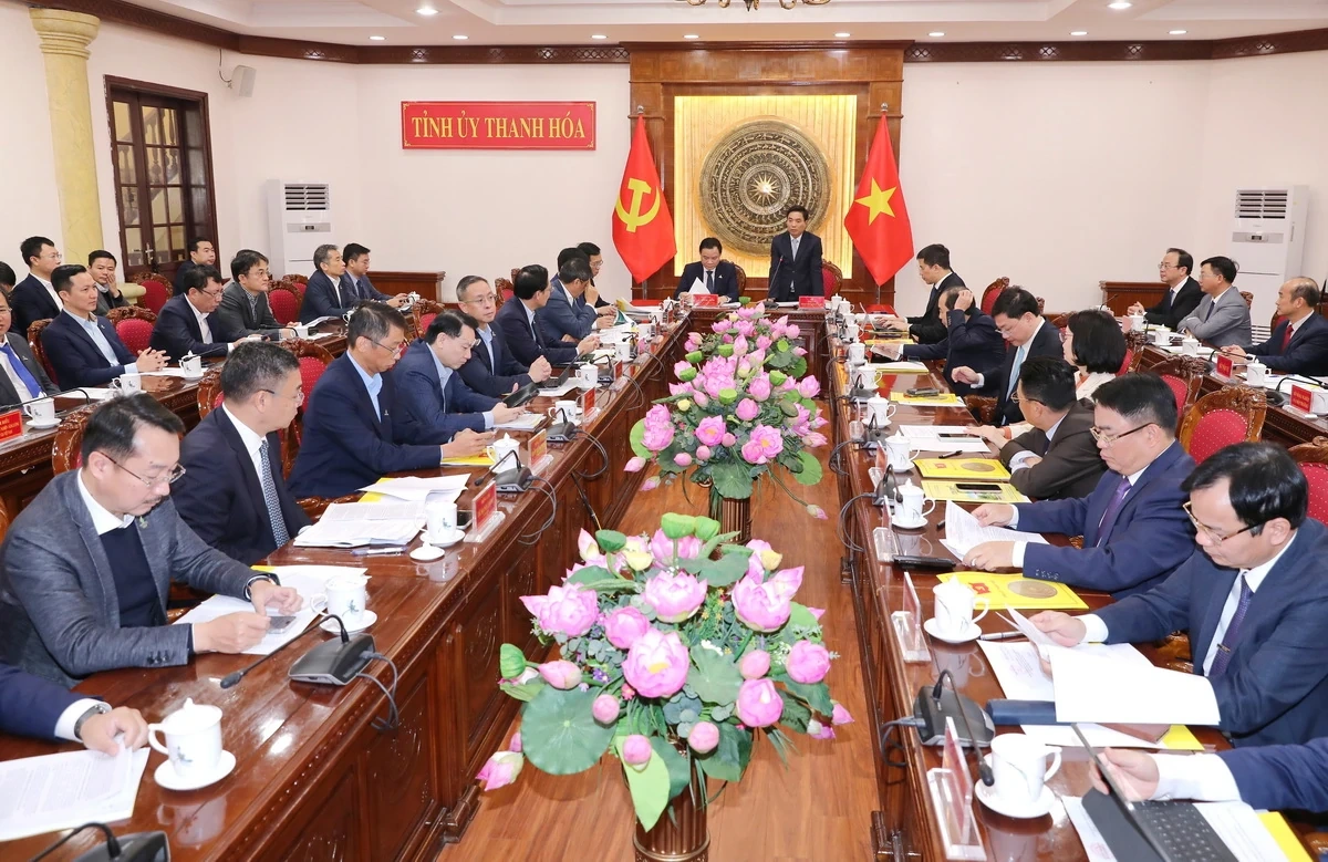 Tỉnh Thanh Hóa ký kết thỏa thuận hợp tác với Tập đoàn Công nghiệp - Năng lượng Quốc gia Việt Nam