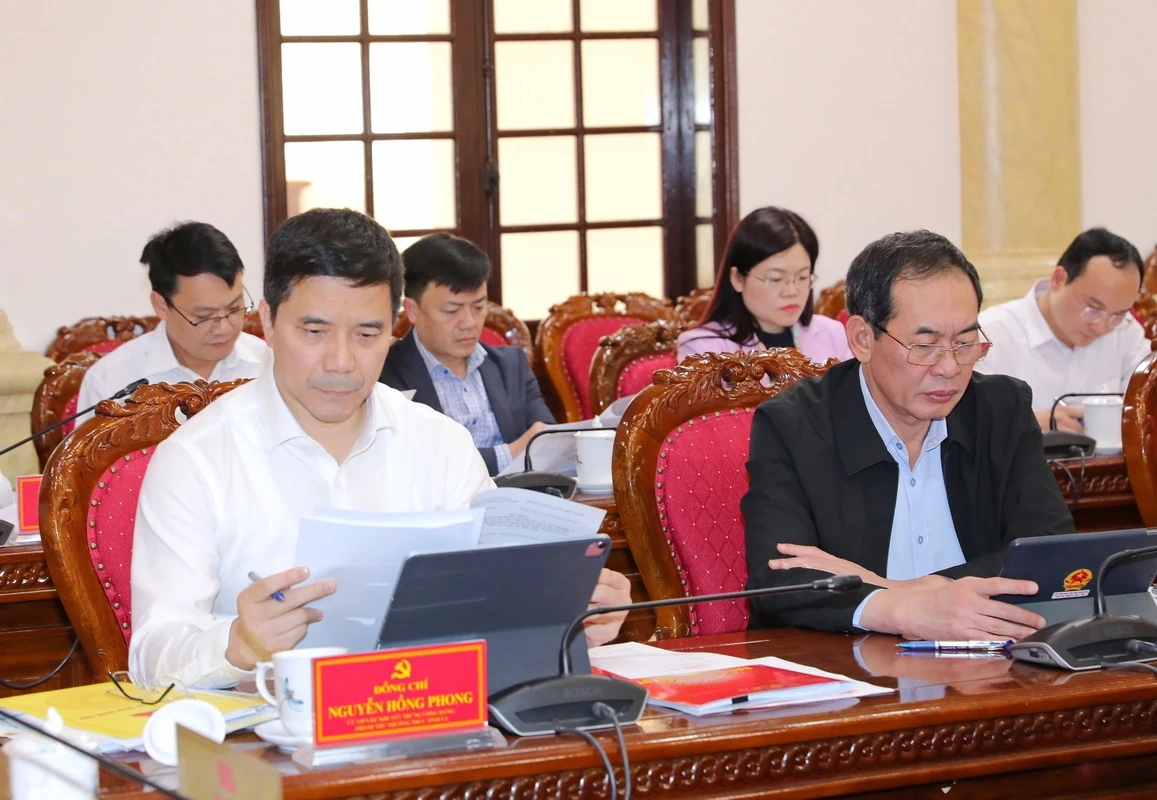 Ban Thường vụ Tỉnh ủy xem xét nhiều nội dung quan trọng về đầu tư, phân bổ ngân sách