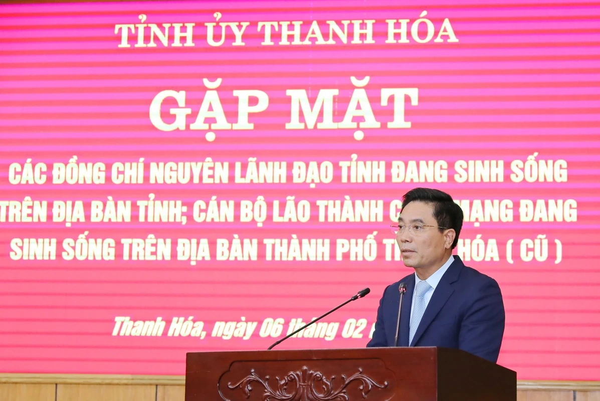 Thường trực Tỉnh ủy gặp mặt nguyên lãnh đạo tỉnh, cán bộ lão thành cách mạng nhân dịp Tết Nguyên đán 2026
