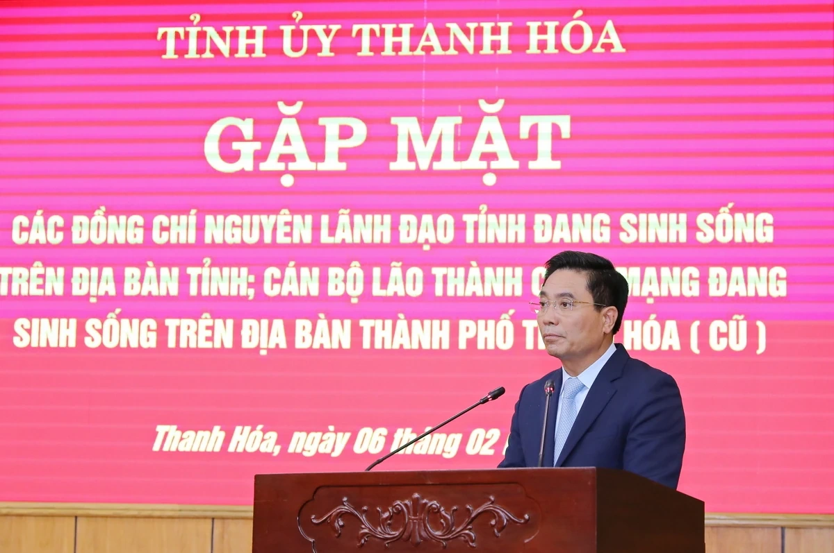 Thường trực Tỉnh ủy gặp mặt nguyên lãnh đạo tỉnh, cán bộ lão thành cách mạng nhân dịp Tết Nguyên đán 2026