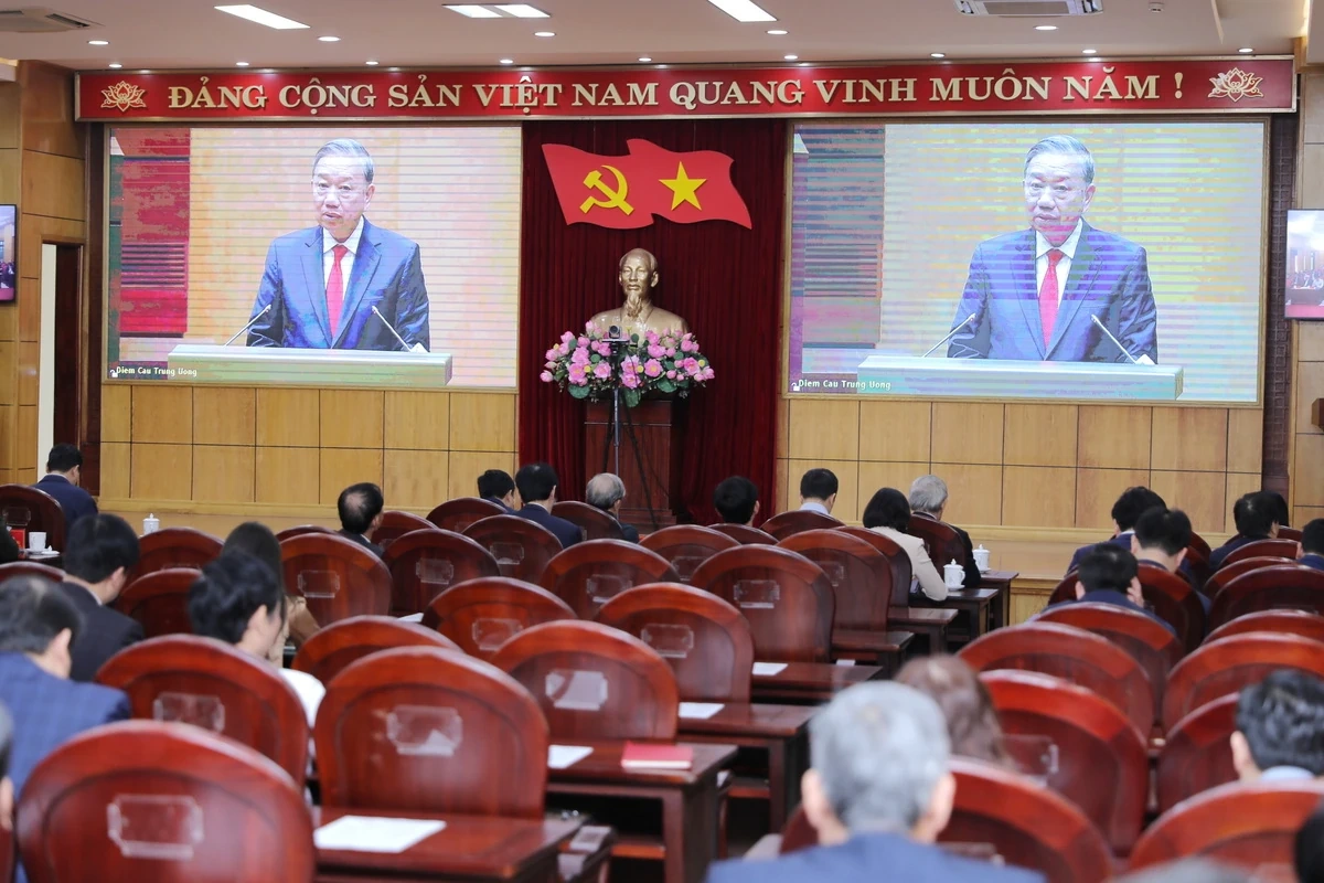 Hội nghị toàn quốc nghiên cứu, học tập, quán triệt và triển khai thực hiện Nghị quyết Đại hội XIV của Đảng: Không gian sinh hoạt chính trị sâu rộng, nhằm thống nhất ý chí và hành động