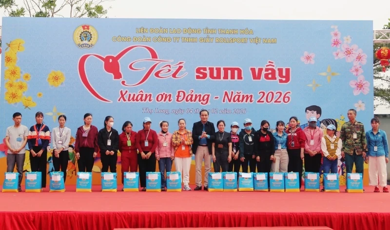 Ấm áp “Tết sum vầy - Xuân ơn Đảng” năm 2026 cho đoàn viên, người lao động