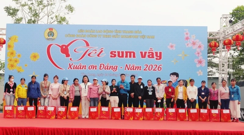 Ấm áp “Tết sum vầy - Xuân ơn Đảng” năm 2026 cho đoàn viên, người lao động