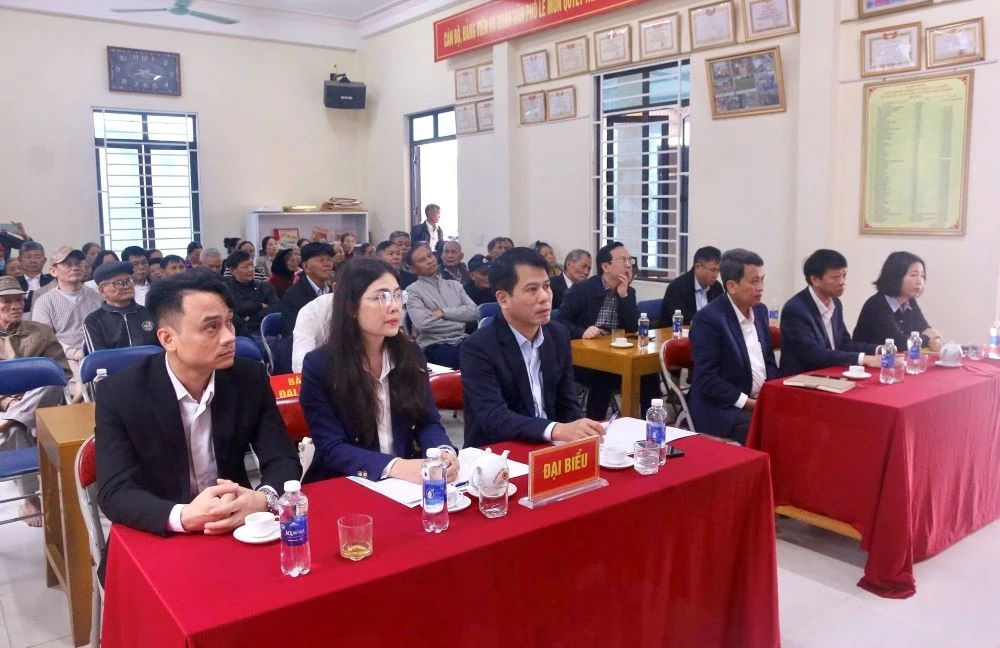 100% cử tri tổ dân phố Lễ Môn thống nhất giới thiệu 5 người ứng cử đại biểu HĐND các cấp