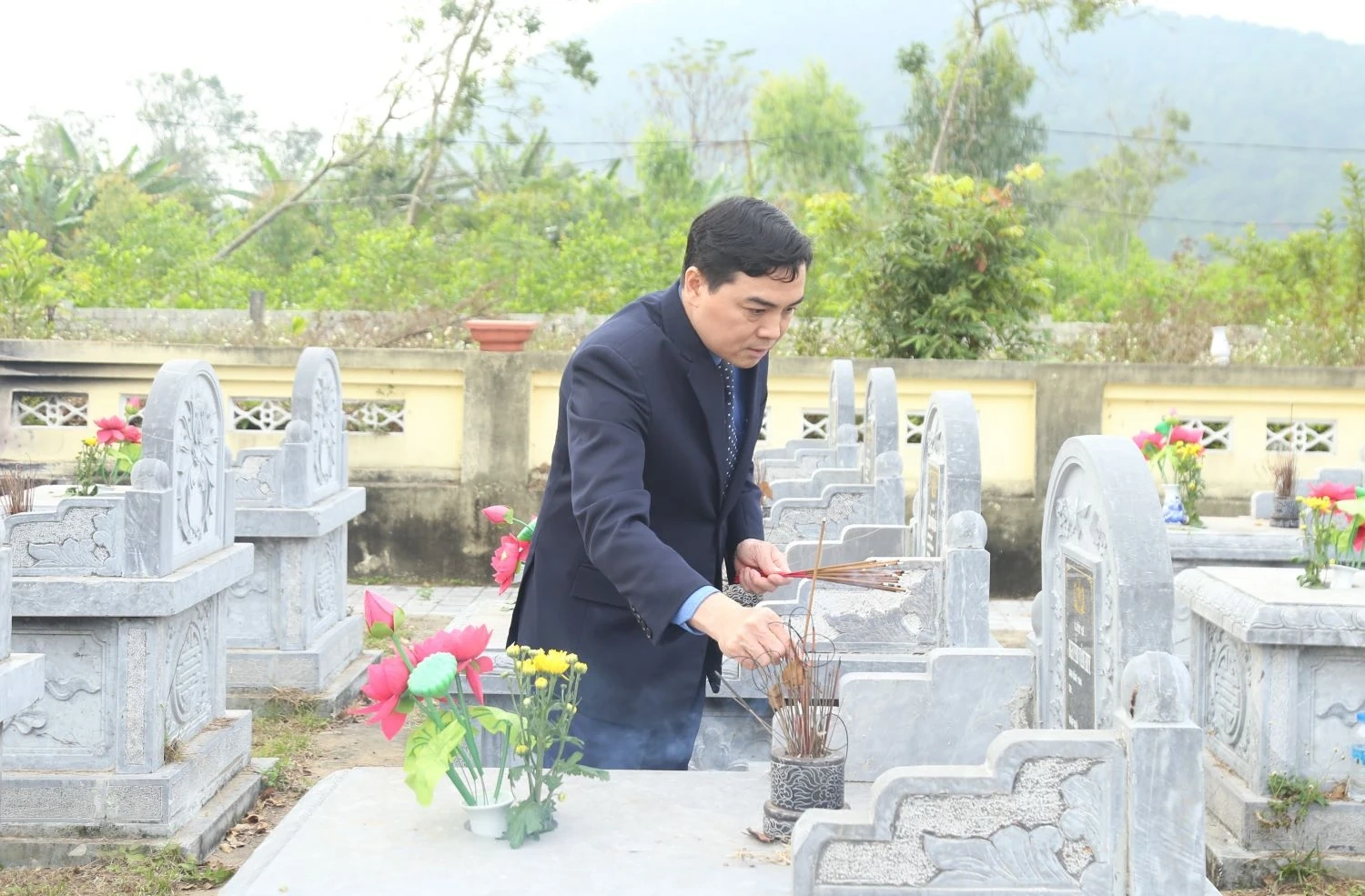 Chủ tịch UBND tỉnh Nguyễn Hoài Anh thăm, kiểm tra tình hình sản xuất, đời sống Nhân dân trước Tết Nguyên đán