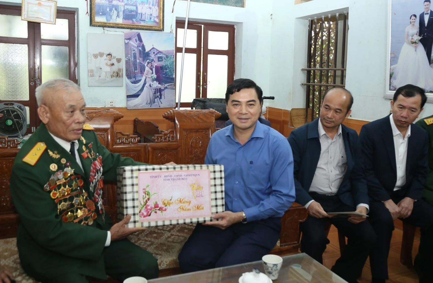 Chủ tịch UBND tỉnh Nguyễn Hoài Anh thăm, kiểm tra tình hình sản xuất, đời sống Nhân dân trước Tết Nguyên đán