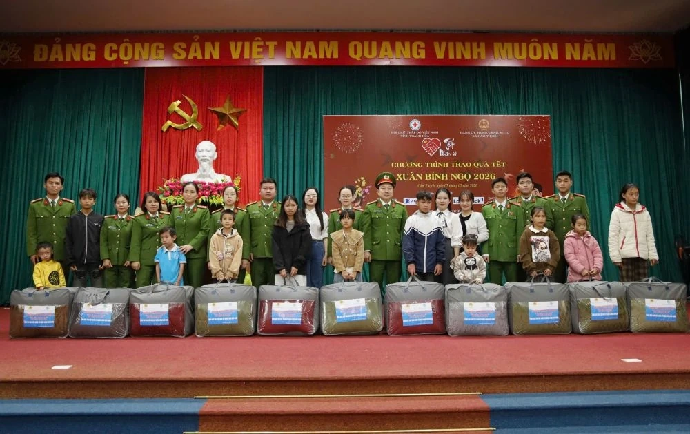 Xã Cẩm Thạch tổ chức chương trình “Tết Nhân ái” xuân Bính Ngọ 2026