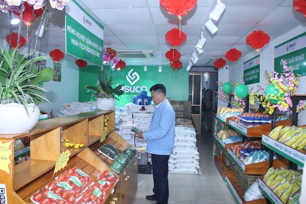 Thêm 2 cửa hàng giới thiệu sản phẩm của Lam Sơn tại trung tâm phường Hạc Thành đi vào hoạt động