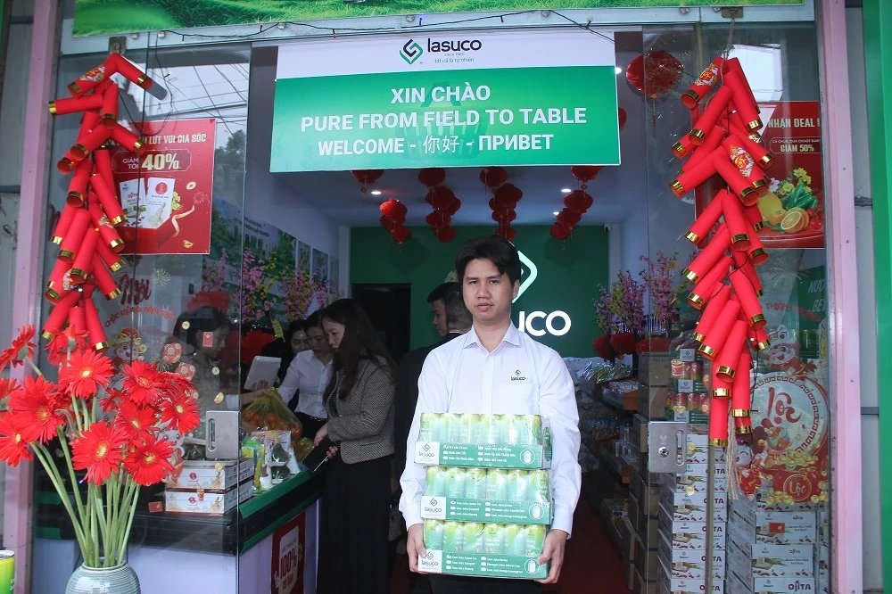 Thêm 2 cửa hàng giới thiệu sản phẩm của Lam Sơn tại trung tâm phường Hạc Thành đi vào hoạt động