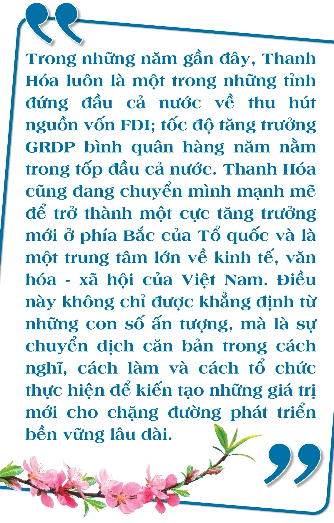 [E-Magazine] Kiến tạo giá trị mới cho phát triển