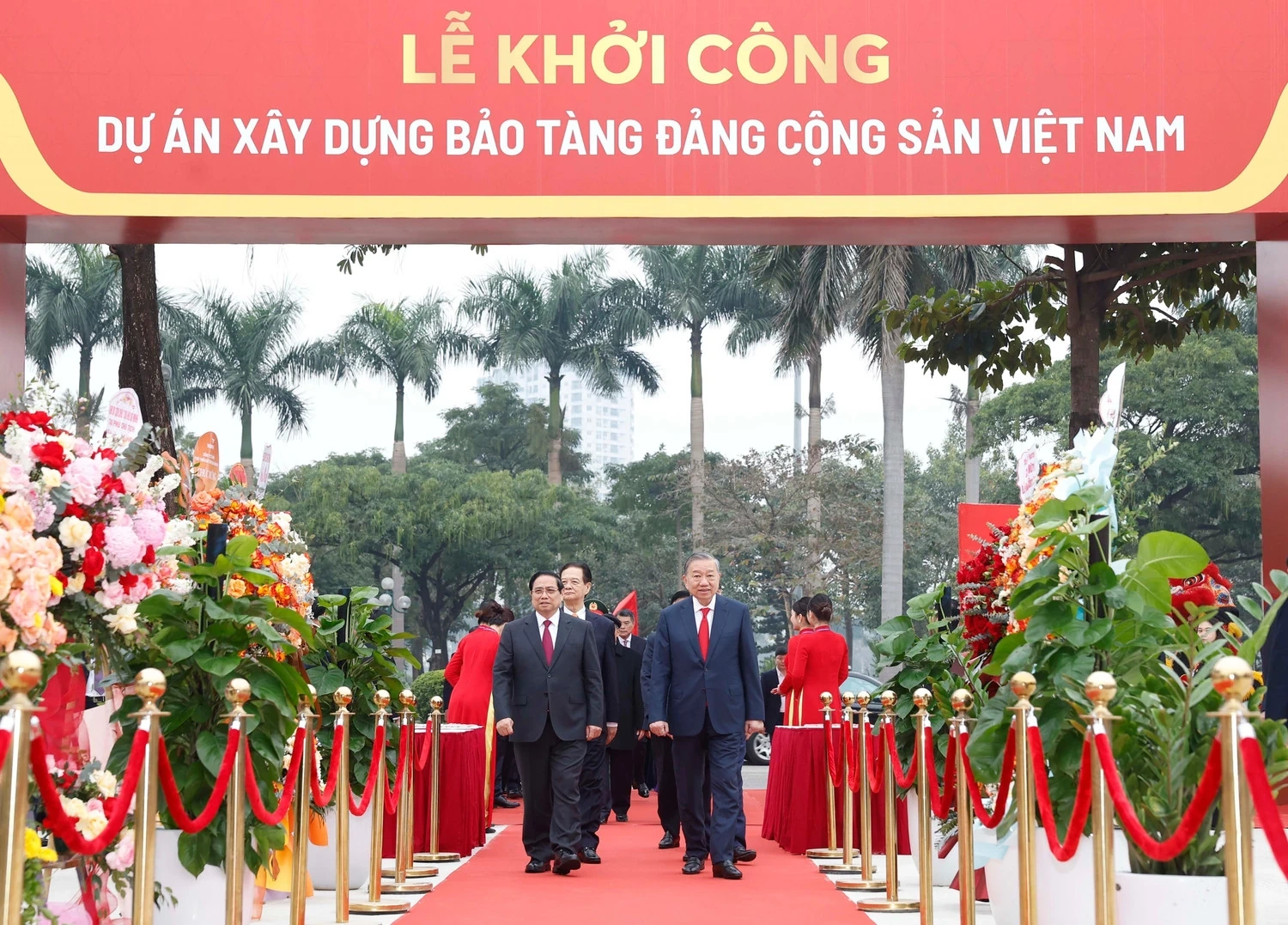 Tổng Bí thư Tô Lâm dự lễ khởi công xây dựng Bảo tàng Đảng Cộng sản Việt Nam