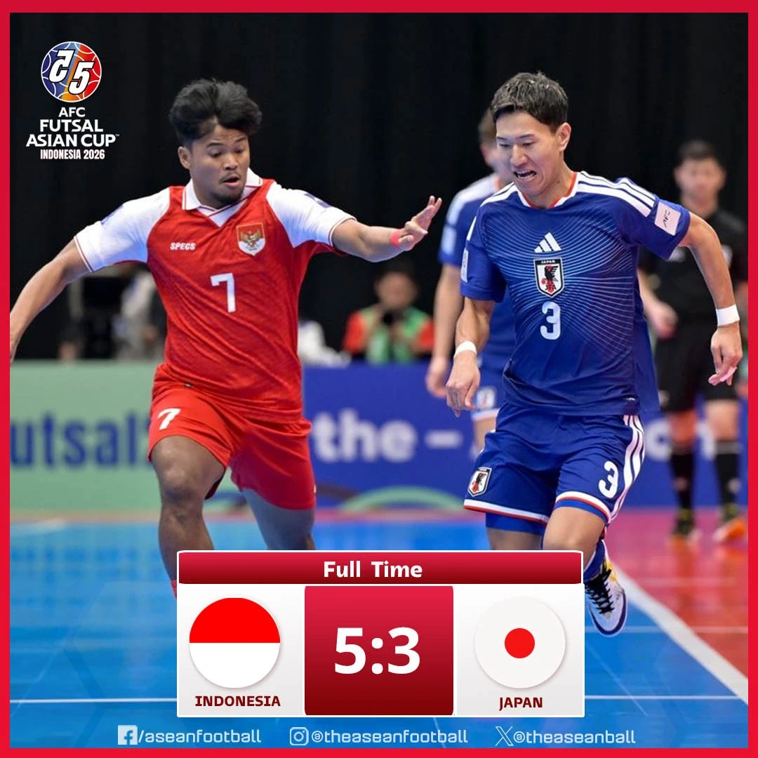 Nam Định vào bán kết Cúp C1 Đông Nam Á; Indonesia lập kỳ tích tại giải Futsal châu Á
