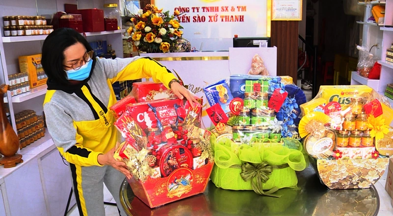 Giỏ quà OCOP - Đậm đà vị Tết quê hương