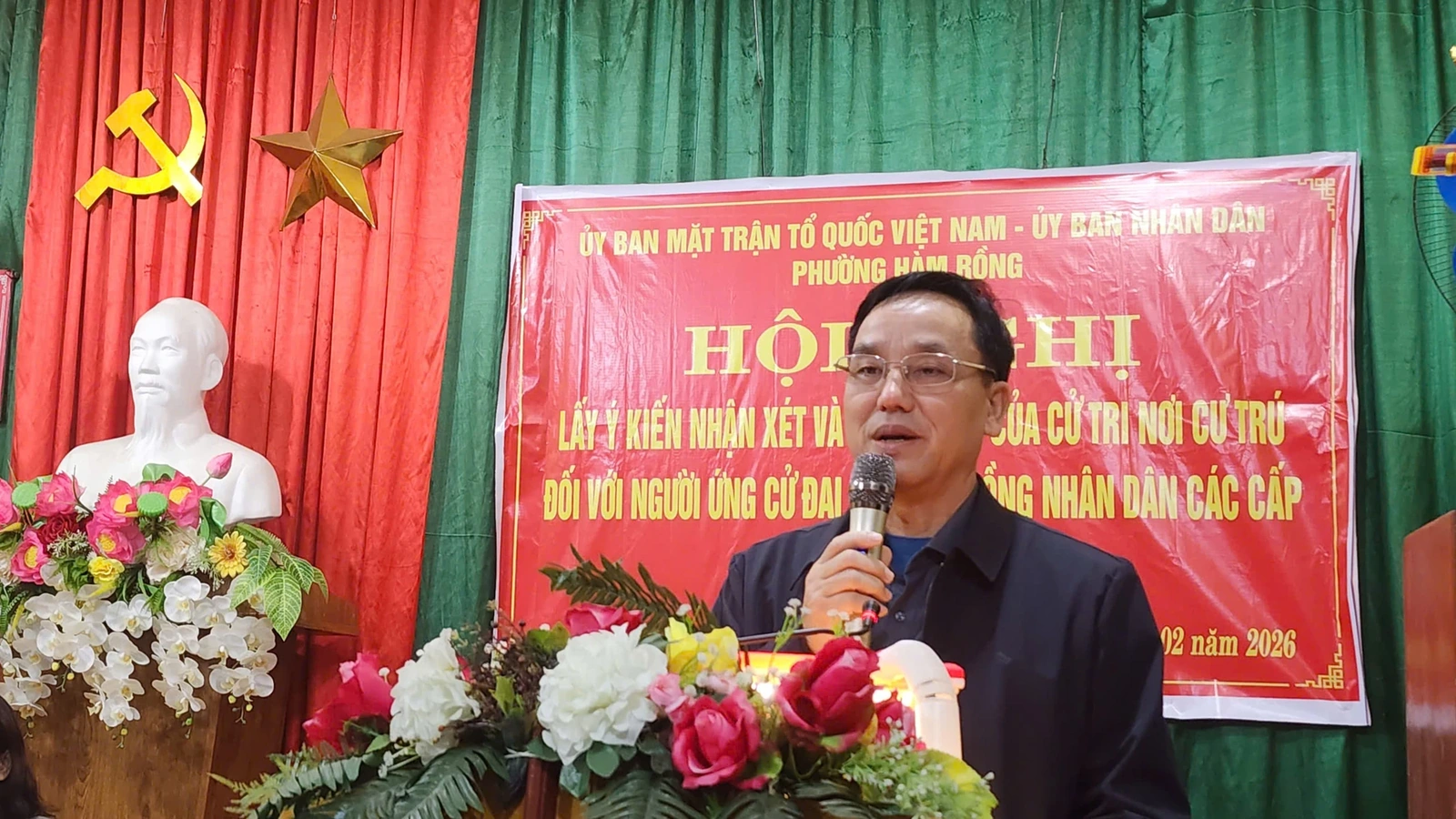 Cử tri phố Nam Sơn 1 thống nhất giới thiệu người ứng cử đại biểu HĐND các cấp