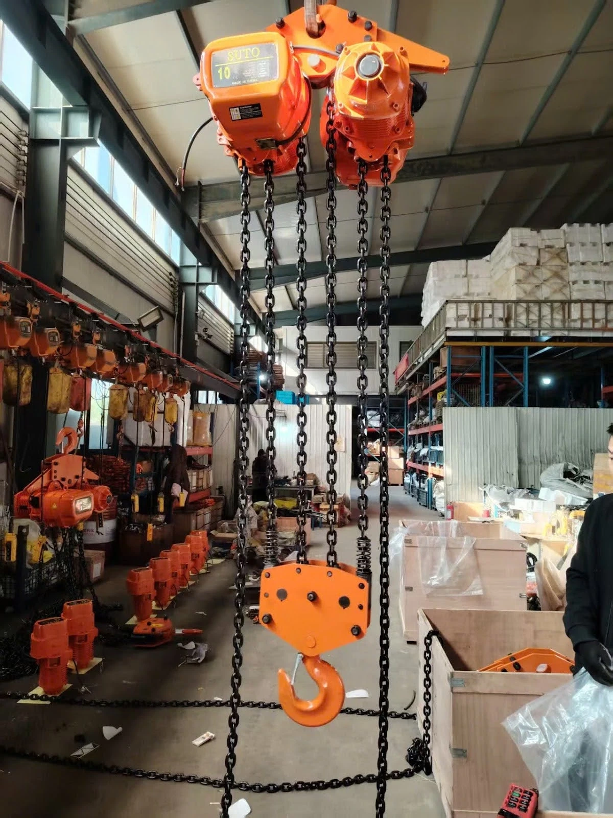 Thăng Long Group nhà phân phối chính hãng Pa lăng xích điện SUTO – Công nghệ Nhật Bản