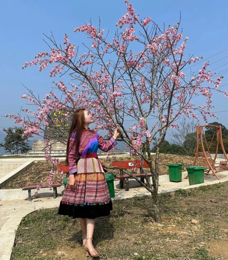 “Cổng trời” Trung Lý - điểm check-in rộn ràng những ngày giáp Tết