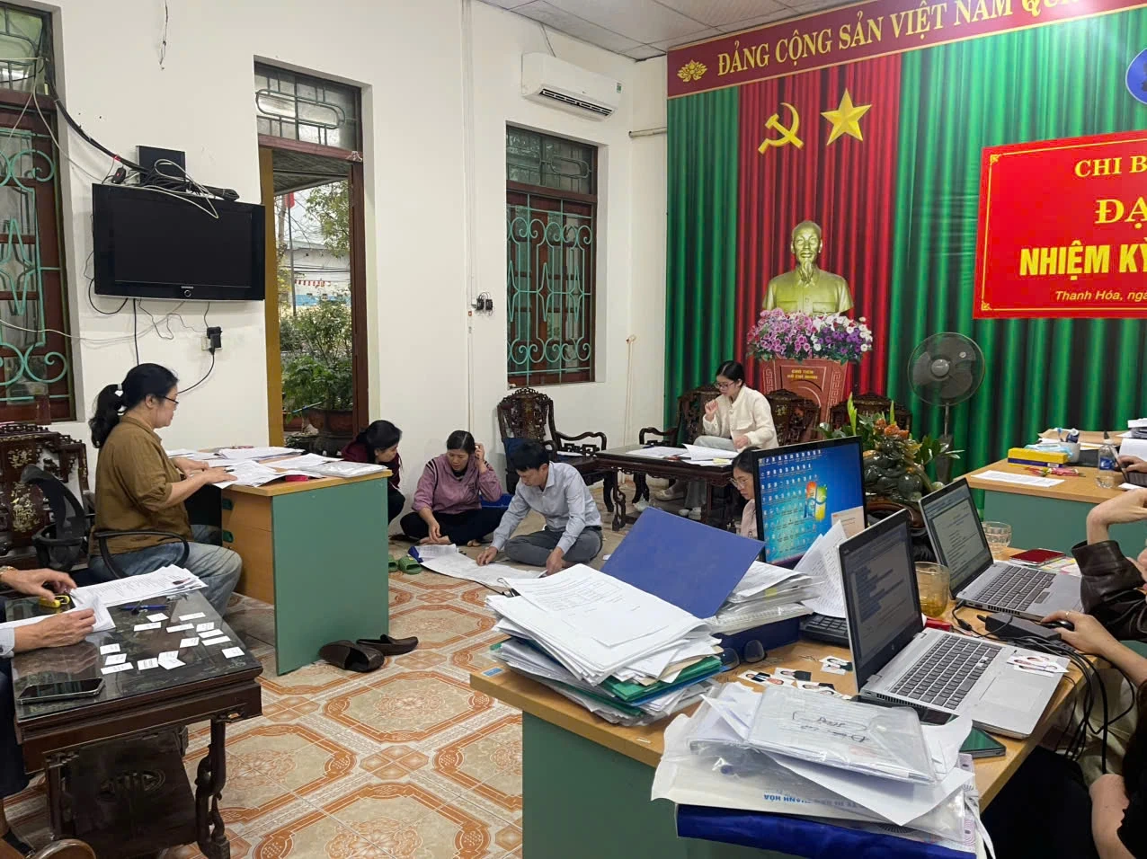 Công ty Cổ phần In Báo Thanh Hóa làm việc xuyên Tết, phục vụ công tác bầu cử