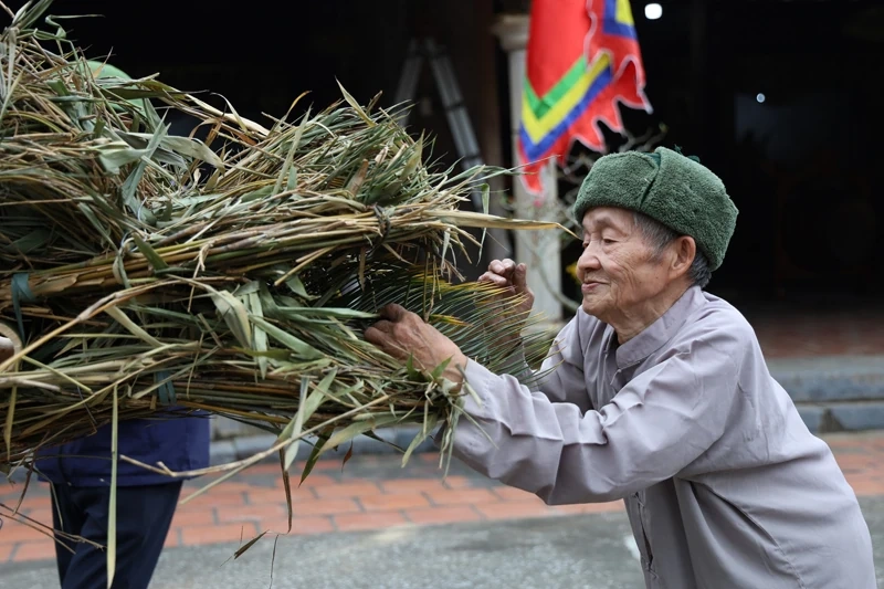 Nét đẹp ngày xuân ở làng Động Bồng