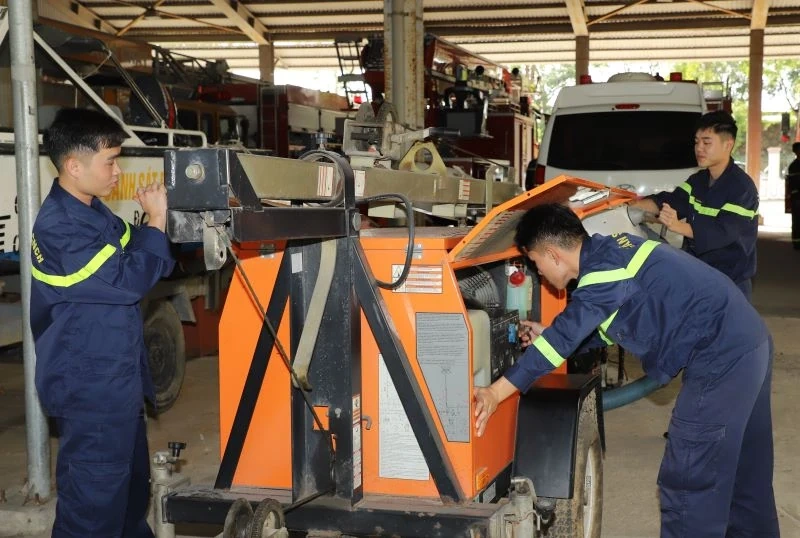 Tăng cường trực chiến, sẵn sàng ứng cứu dịp Tết Nguyên đán Bính Ngọ