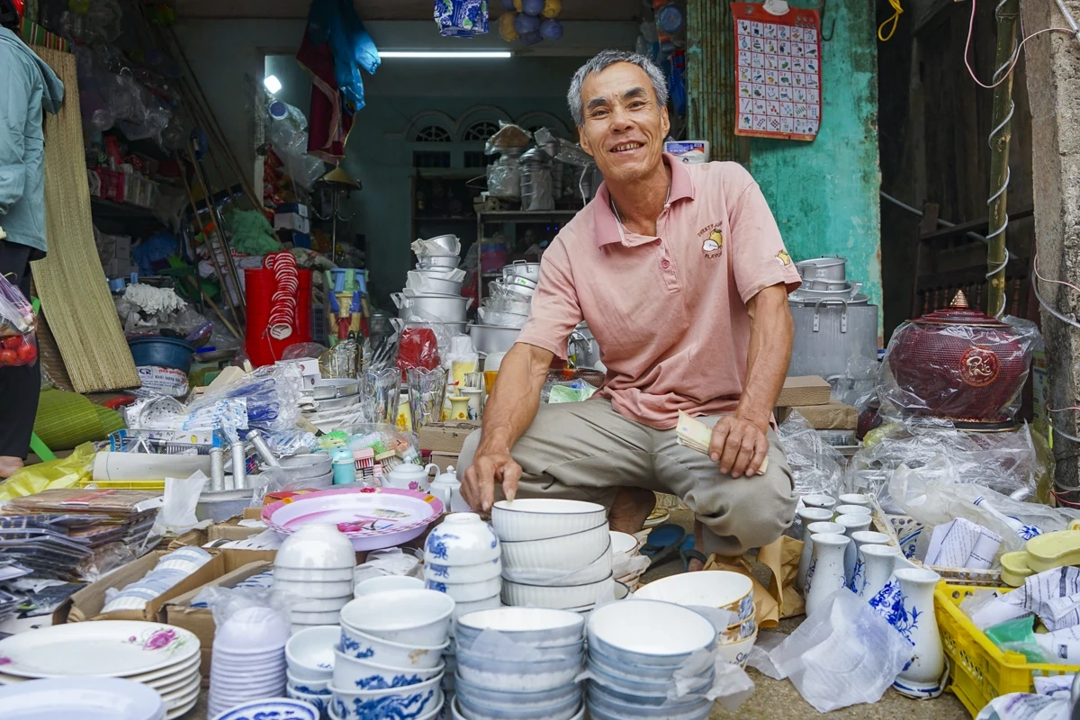 Chợ quê những ngày chạm ngõ mùa xuân