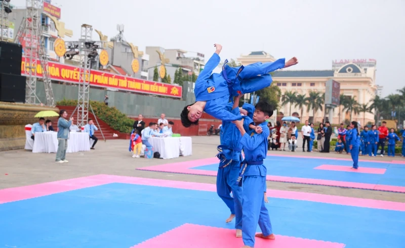 Vovinam - Tinh hoa võ Việt lan tỏa những ngày đầu xuân
