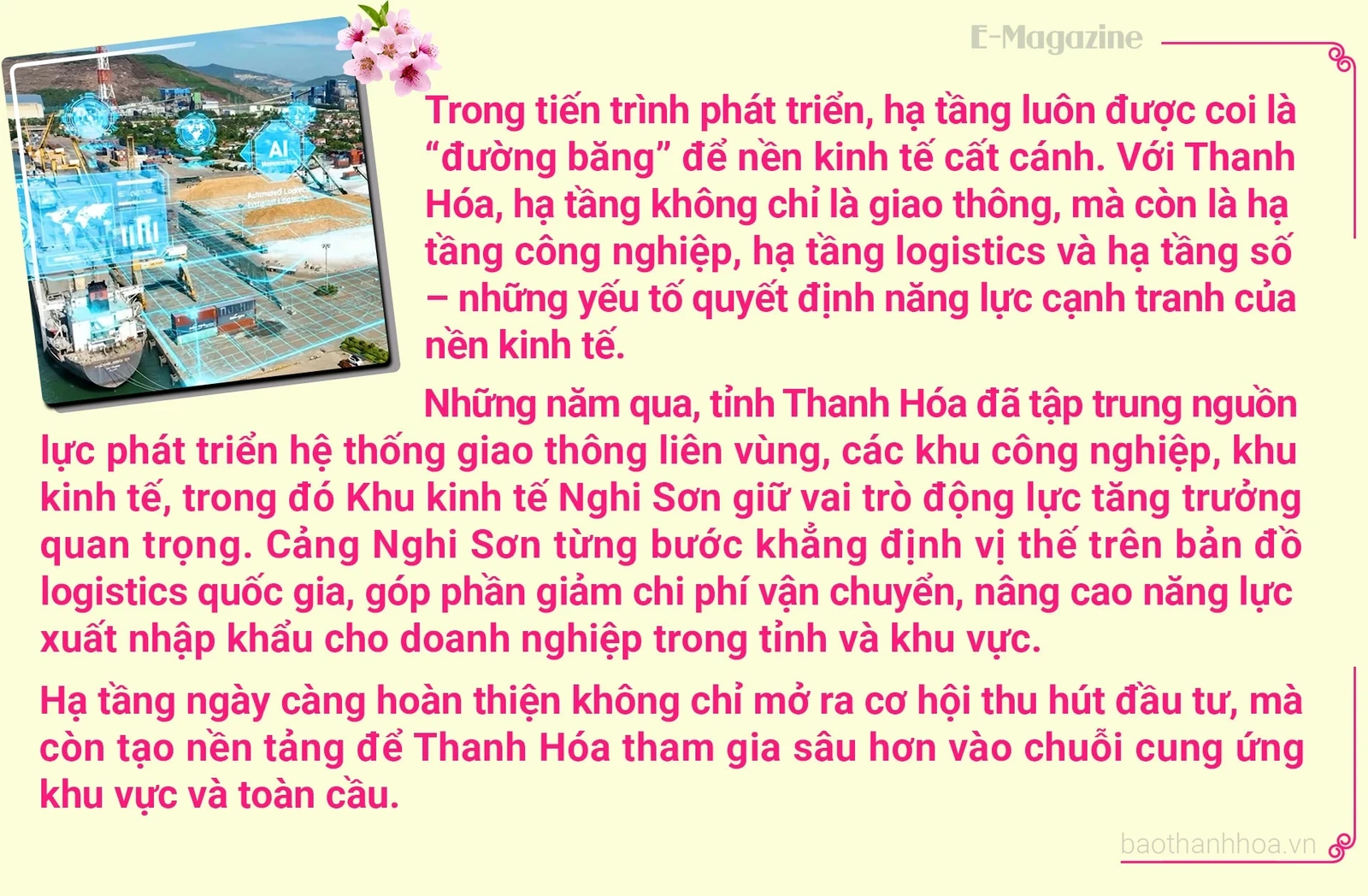 [E-Magazine] Trò chuyện đầu Xuân: Thanh Hoá - Tầm nhìn mới, khát vọng mới