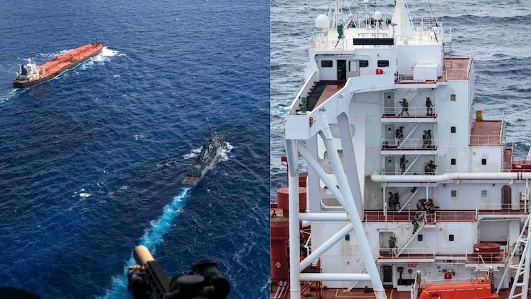 Mỹ tiếp tục chặn bắt tàu chở dầu vi phạm lệnh trừng phạt