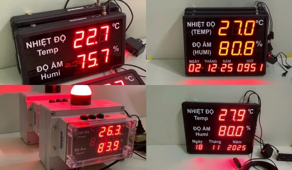 Thiết bị đo nhiệt độ độ ẩm atpro hoạt động 24/7, độ bền cao được doanh nghiệp tin dùng