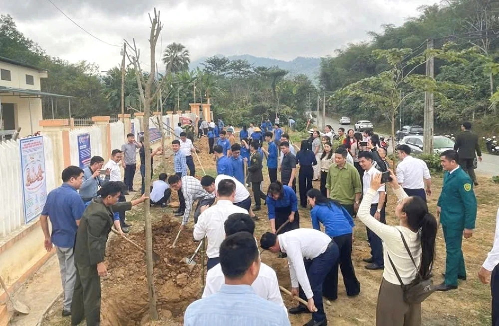 Sôi nổi phong trào “Tết trồng cây đời đời nhớ ơn Bác Hồ” xuân Bính Ngọ 2026