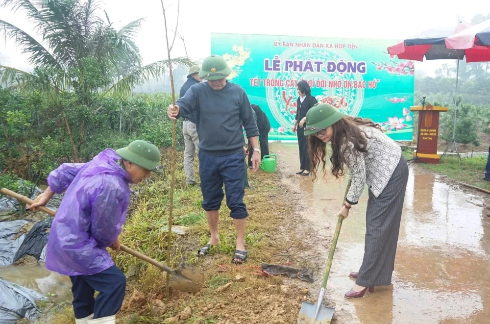 Sôi nổi phong trào “Tết trồng cây đời đời nhớ ơn Bác Hồ” xuân Bính Ngọ 2026