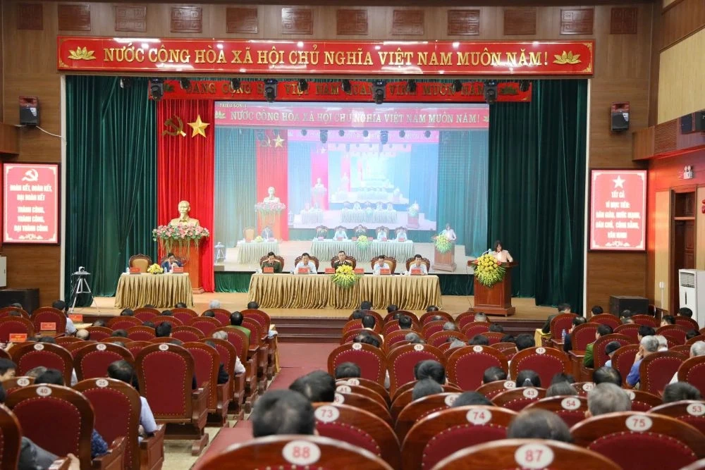 Các ứng cử viên đại biểu HĐND tỉnh tiếp xúc cử tri, vận động bầu cử tại đơn vị bầu cử số 13