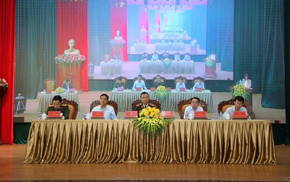 Các ứng cử viên đại biểu HĐND tỉnh tiếp xúc cử tri, vận động bầu cử tại đơn vị bầu cử số 13