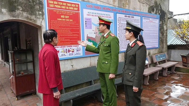 Phường Sầm Sơn bảo đảm an toàn cho du khách du xuân