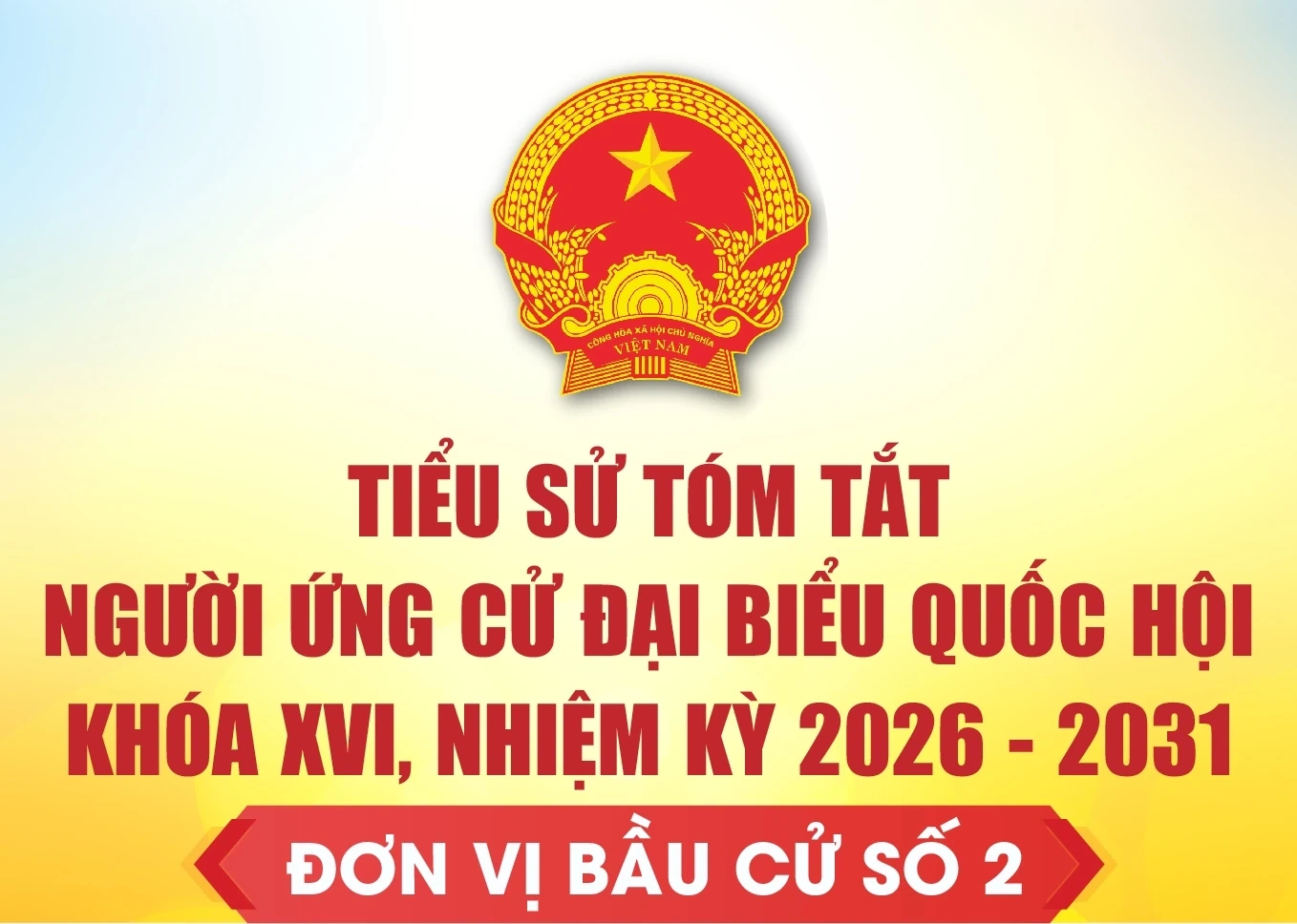 [Infographics] Tiểu sử tóm tắt người ứng cử Đại biểu Quốc hội khóa XVI - Đơn vị bầu cử số 2 tại Thanh Hóa