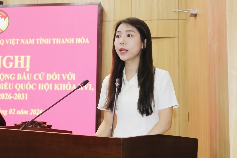 Ứng cử viên ĐBQH khoá XVI tiếp xúc cử tri, vận động bầu cử tại đơn vị bầu cử số 2