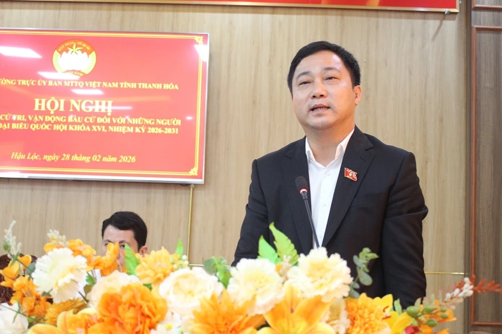 Chương trình hành động của ứng cử viên đại biểu Quốc hội khóa XVI trước cử tri tại đơn vị bầu cử số 2