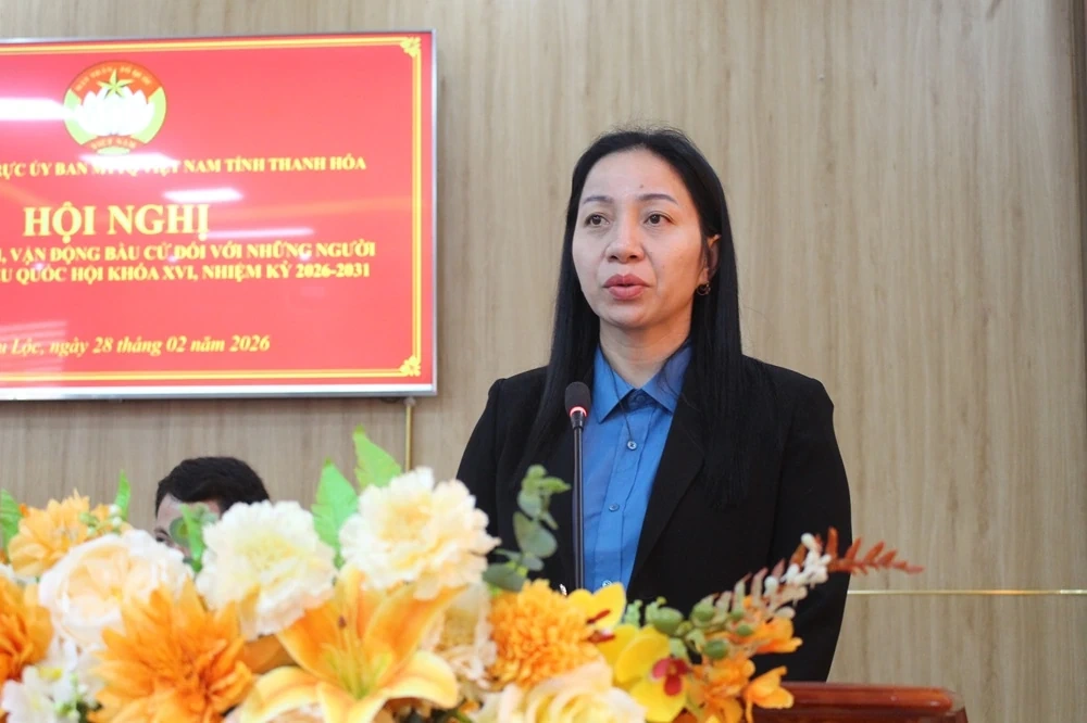 Chương trình hành động của ứng cử viên đại biểu Quốc hội khóa XVI trước cử tri tại đơn vị bầu cử số 2