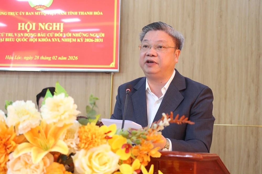 Chương trình hành động của ứng cử viên đại biểu Quốc hội khóa XVI trước cử tri tại đơn vị bầu cử số 2