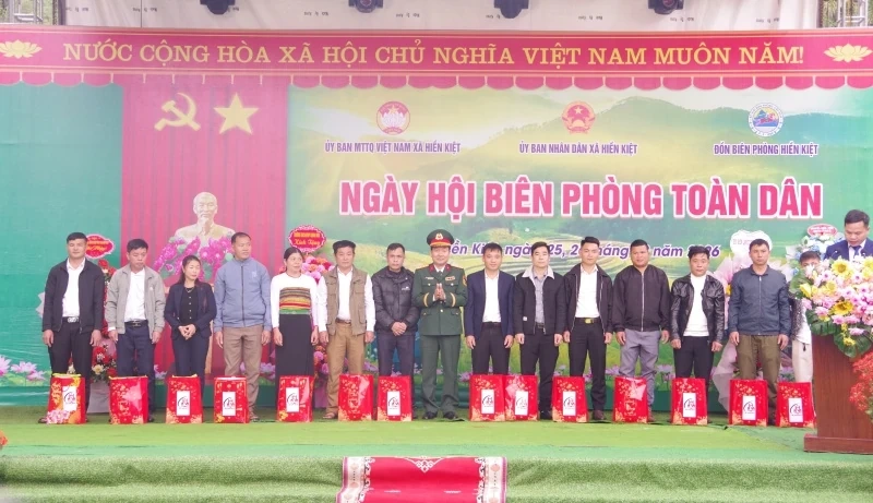 Ngày hội Biên phòng toàn dân năm 2026 tại xã Hiền Kiệt