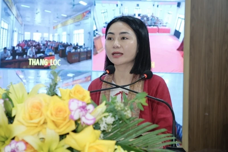 Ứng cử viên ĐBQH khoá XVI tiếp xúc cử tri, vận động bầu cử tại đơn vị bầu cử số 5